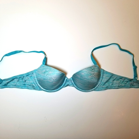 La Senza Remix Balconette Bra Light Blue - Picture 2 of 4
